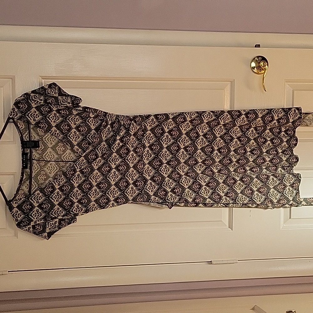 Axcess Print Dress Size S